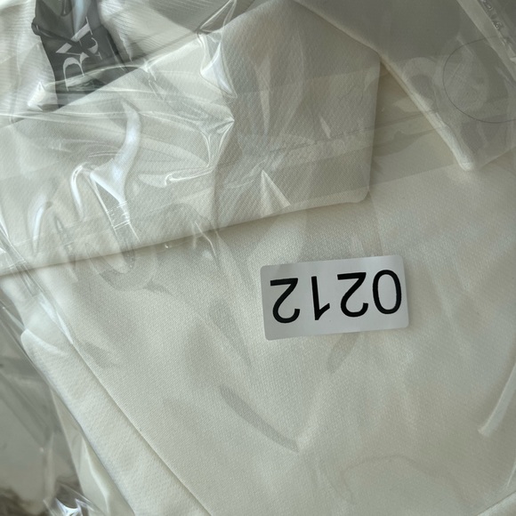 Zara Straight Cut Tailored Blazer Jacket with Pockets Size Small Ecru 8473/888 - Picture 9 of 10